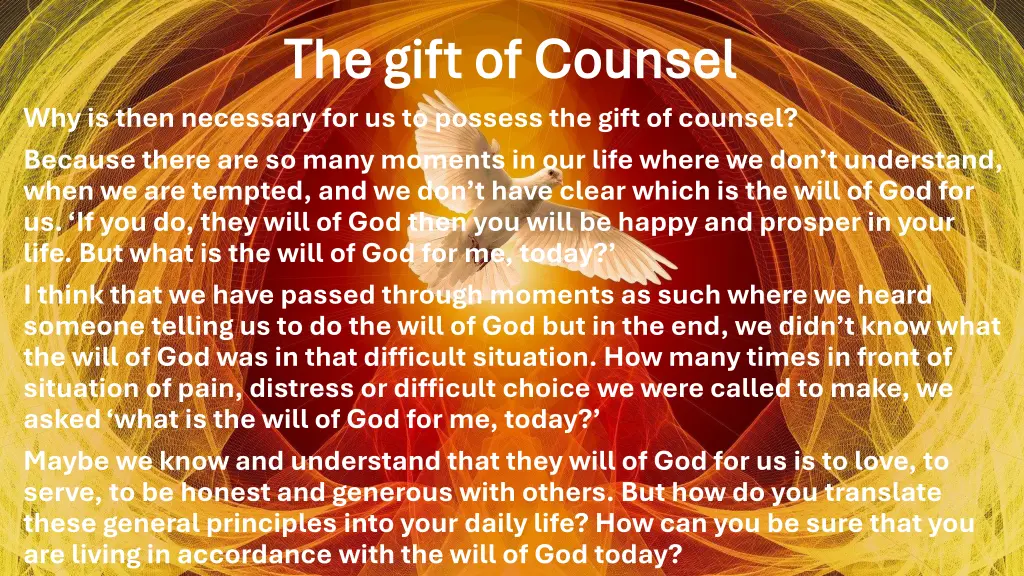 the gift of counsel the gift of counsel 5