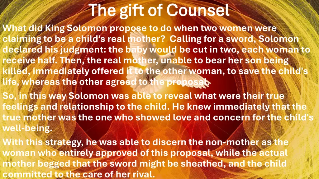 the gift of counsel the gift of counsel 7