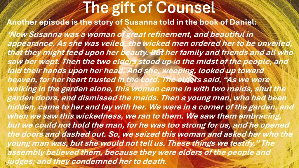 the gift of counsel the gift of counsel 8