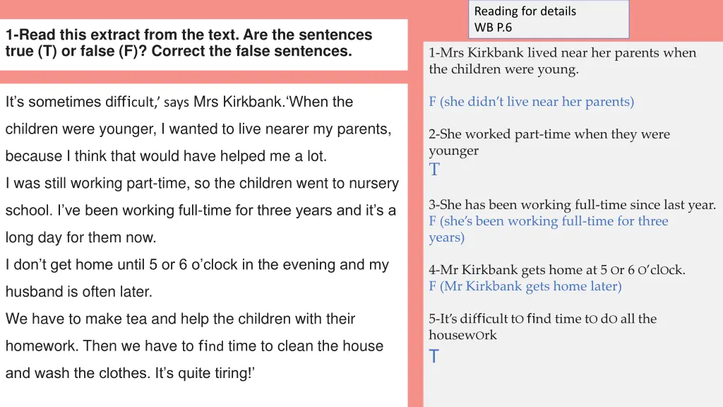 reading for details wb p 6