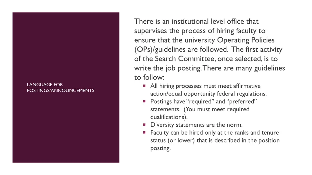 there is an institutional level office that