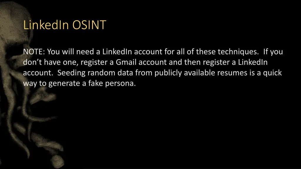 linkedin osint