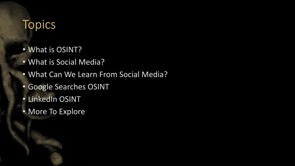 topics