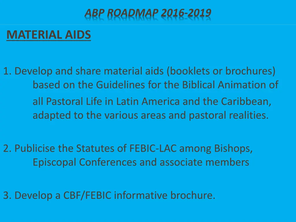 abp roadmap 2016 2019 2