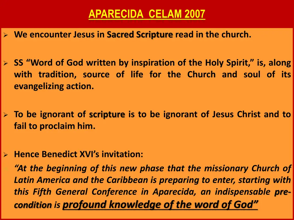 aparecida celam 2007