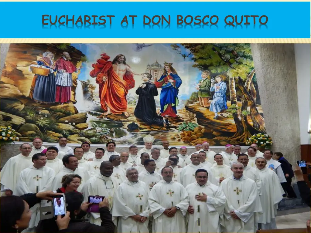 eucharist at don bosco quito