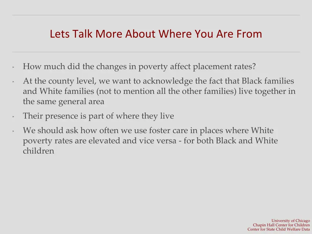 lets talk more about where you are from