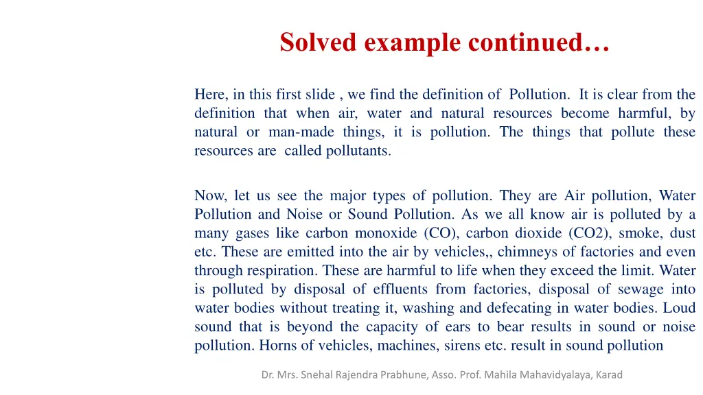 solved example continued 2