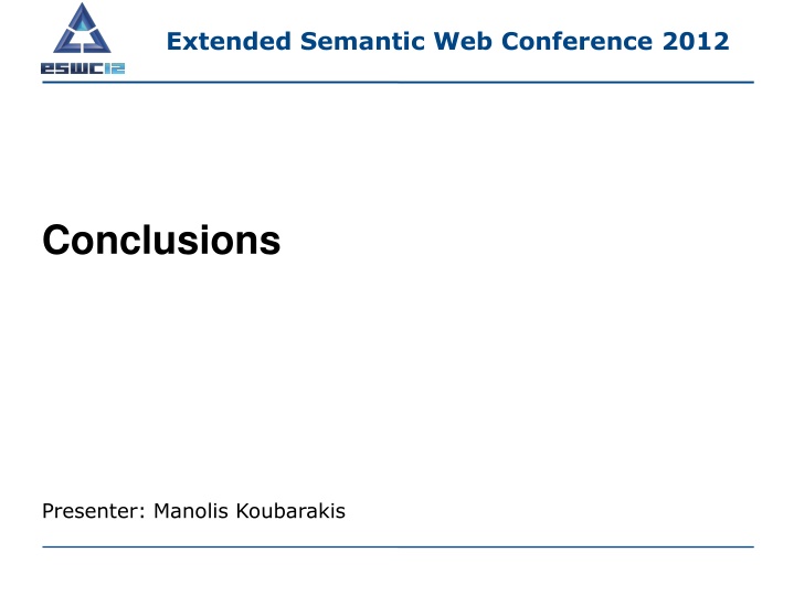 extended semantic web conference 2012