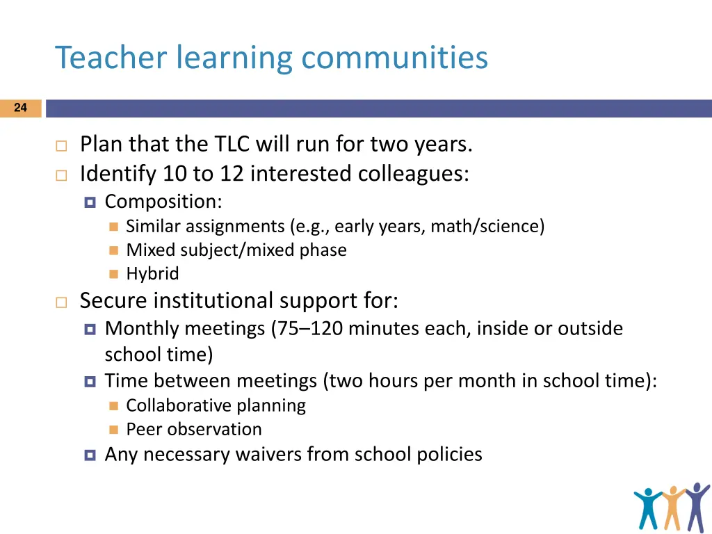 teacher learning communities