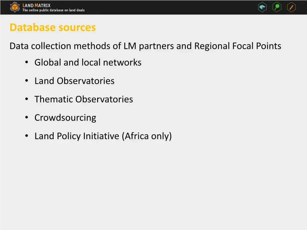 database sources