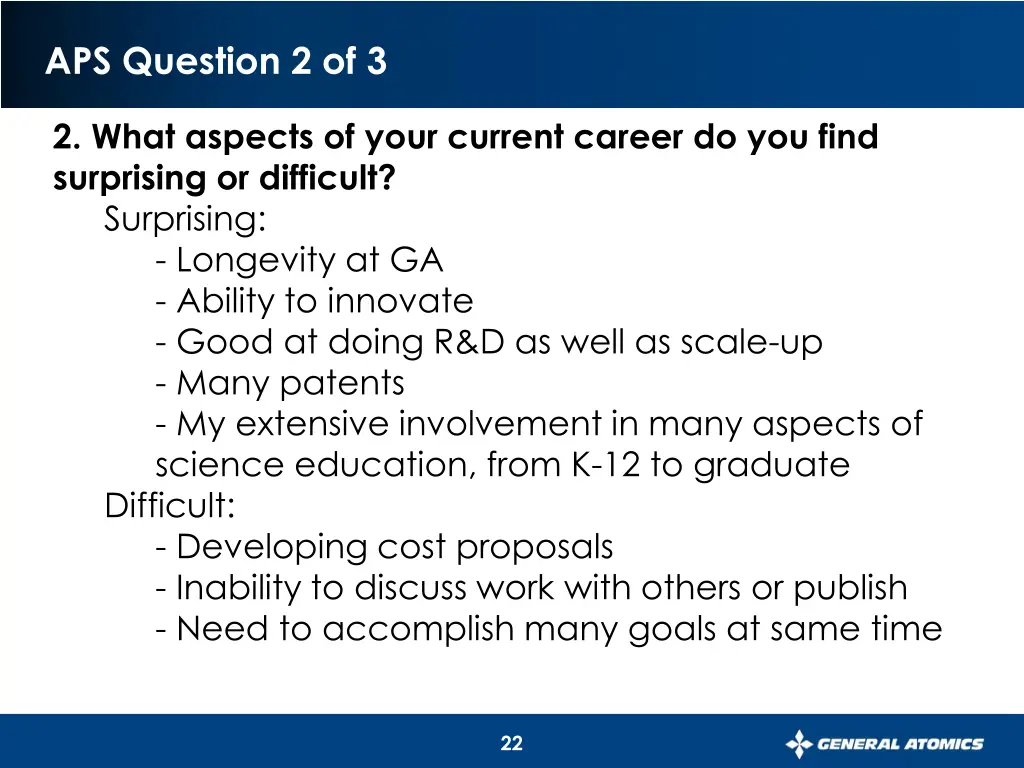 aps question 2 of 3