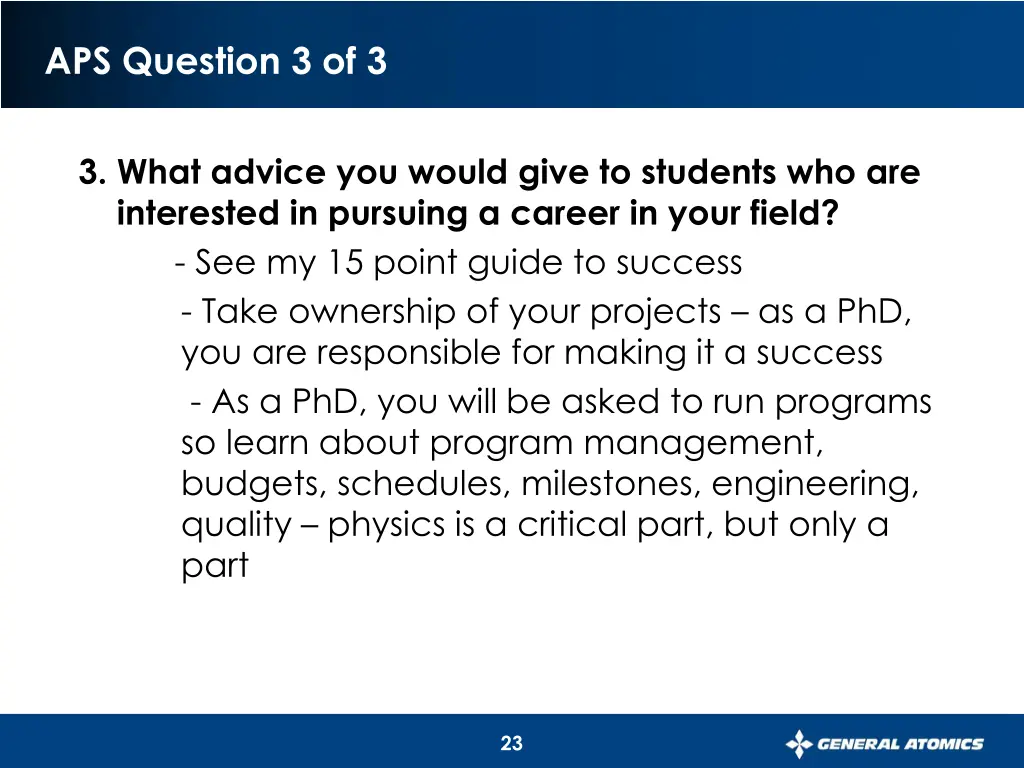 aps question 3 of 3