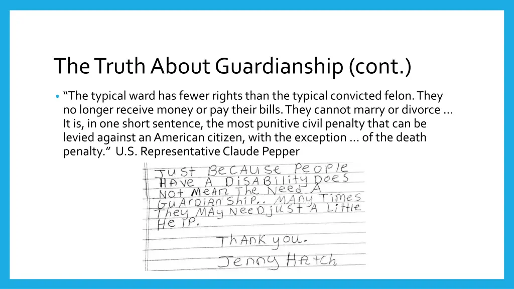 the truth about guardianship cont 1