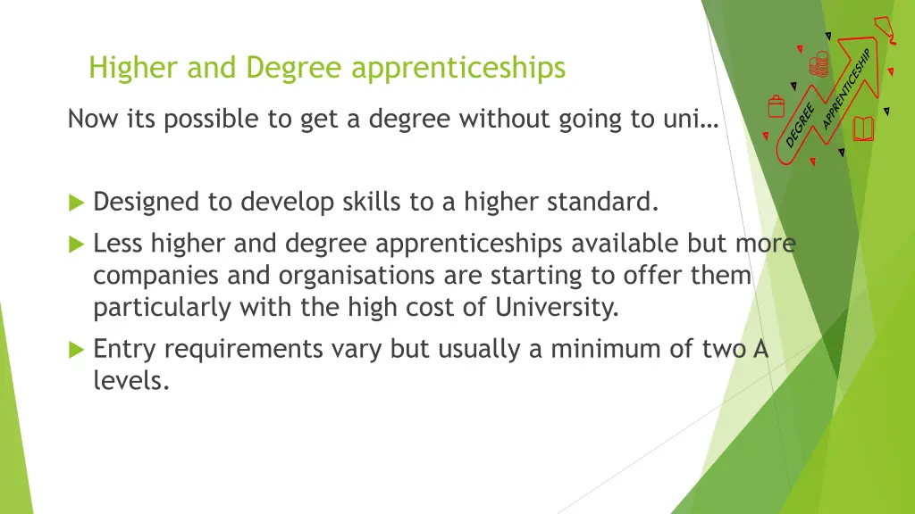 higher and degree apprenticeships 1