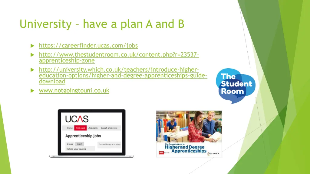 university have a plan a and b
