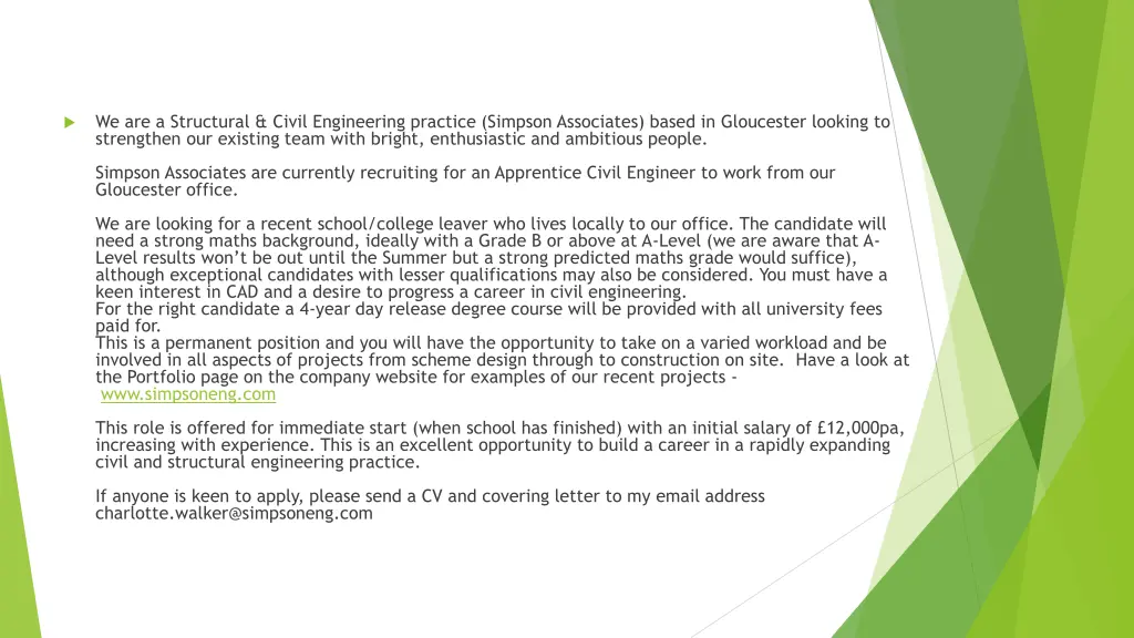 we are a structural civil engineering practice