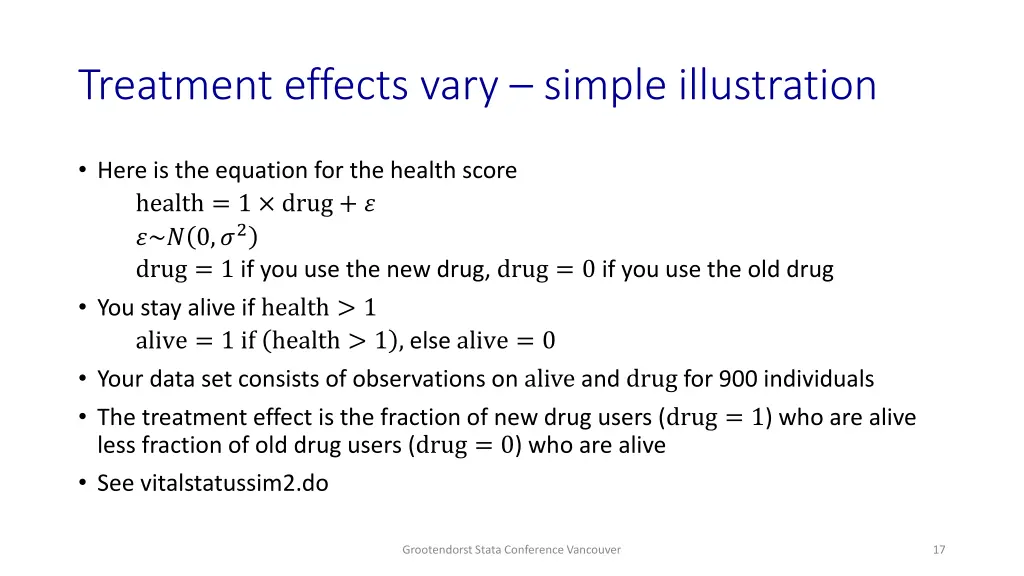 treatment effects vary simple illustration 1