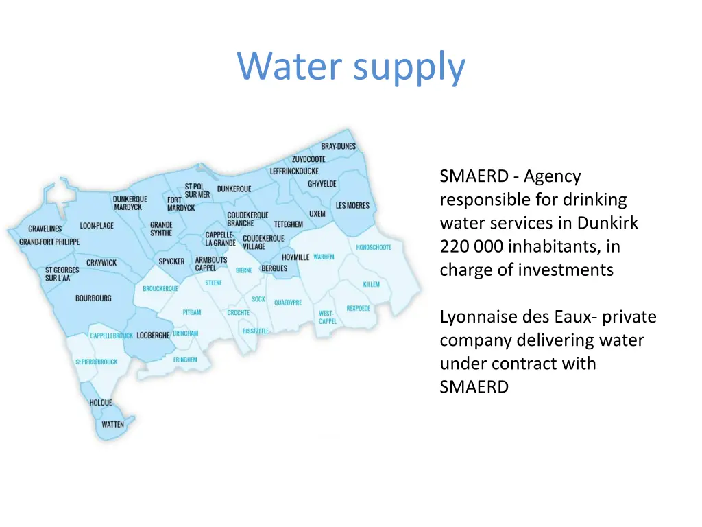 water supply 2