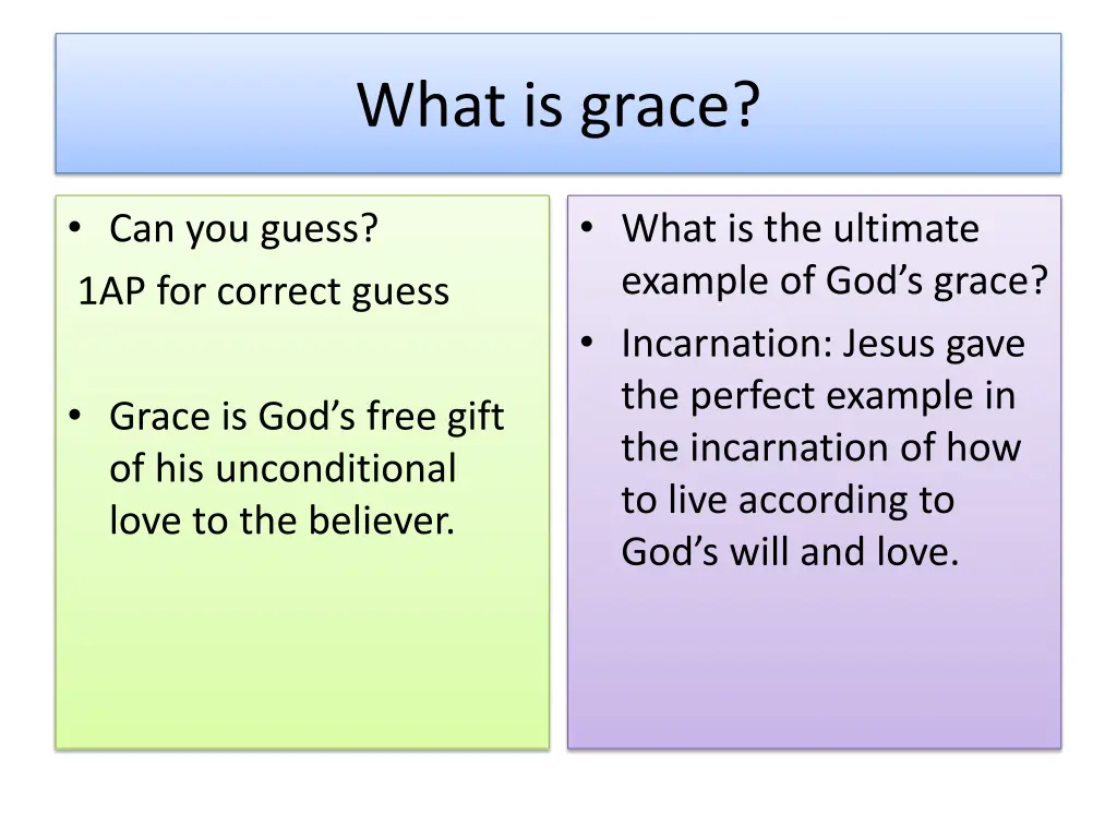 what is grace