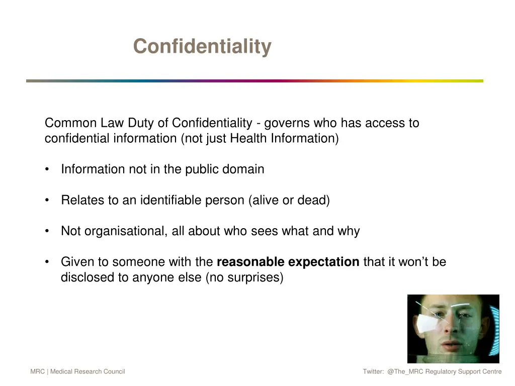 confidentiality
