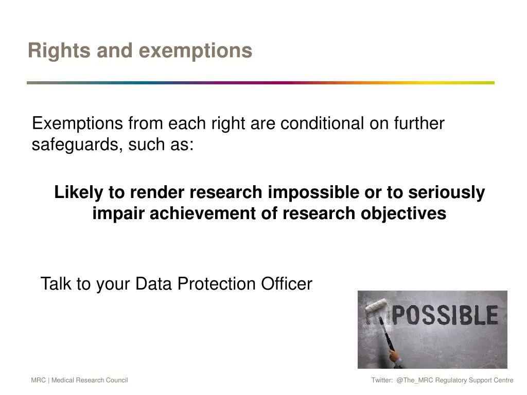 rights and exemptions 1