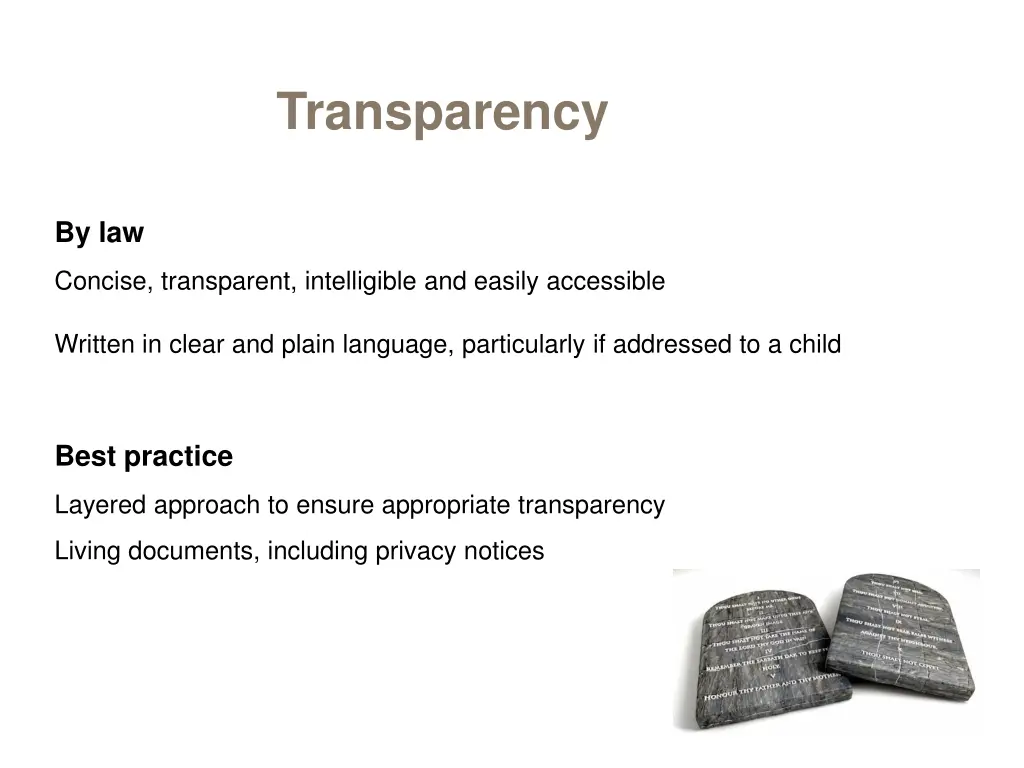 transparency