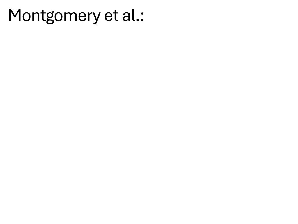 montgomery et al