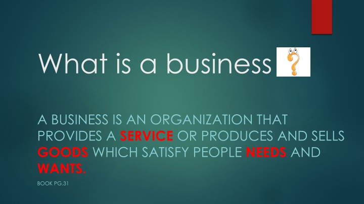 what is a business