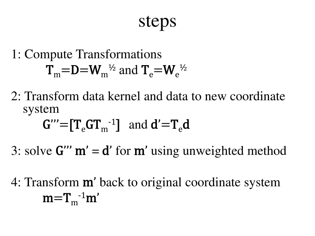 steps