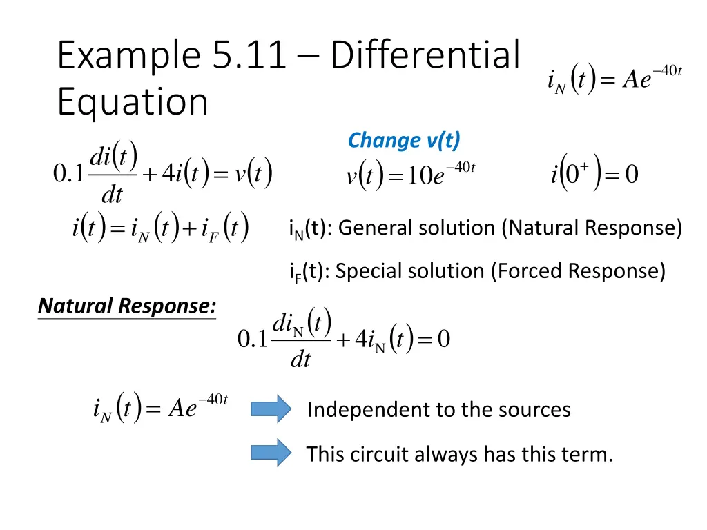 example 5 11 differential equation