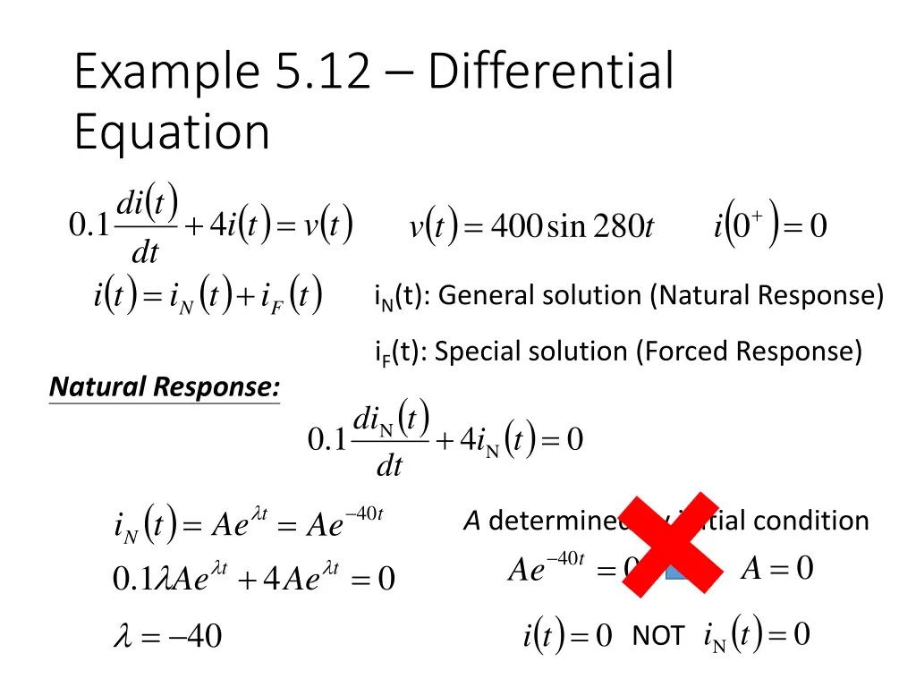 example 5 12 differential equation