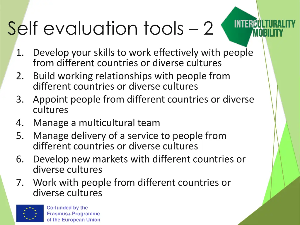 self evaluation tools 2