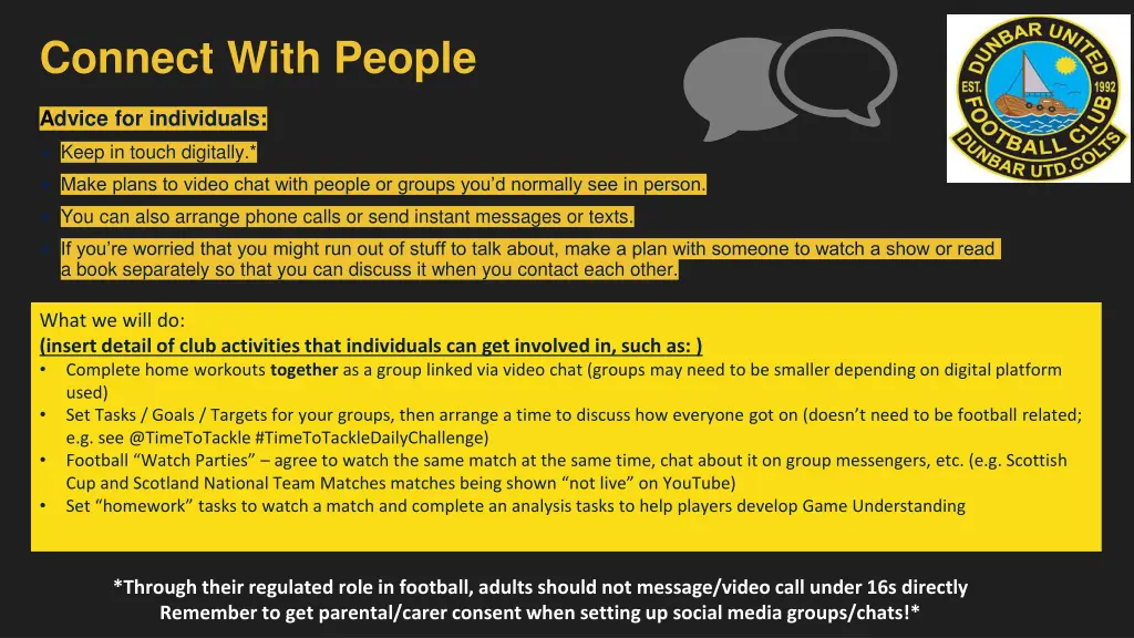connect with people