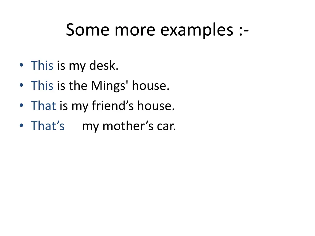 some more examples 1