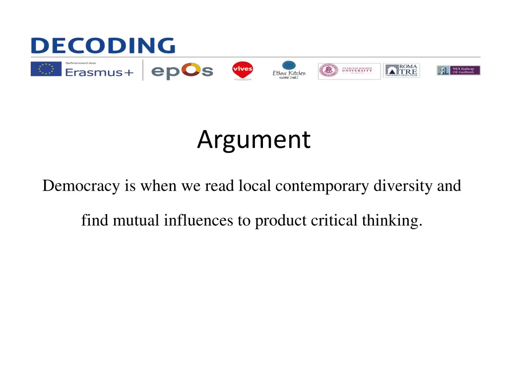 argument