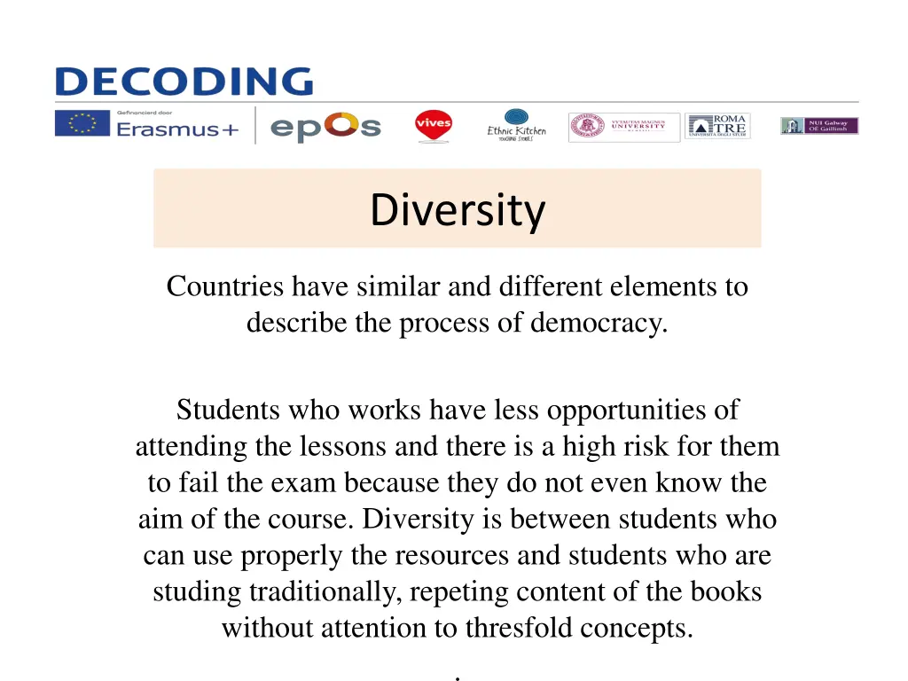 diversity