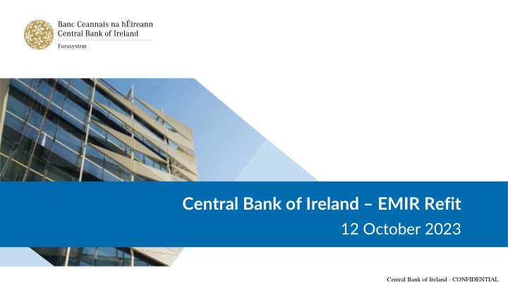 central bank of ireland emir refit