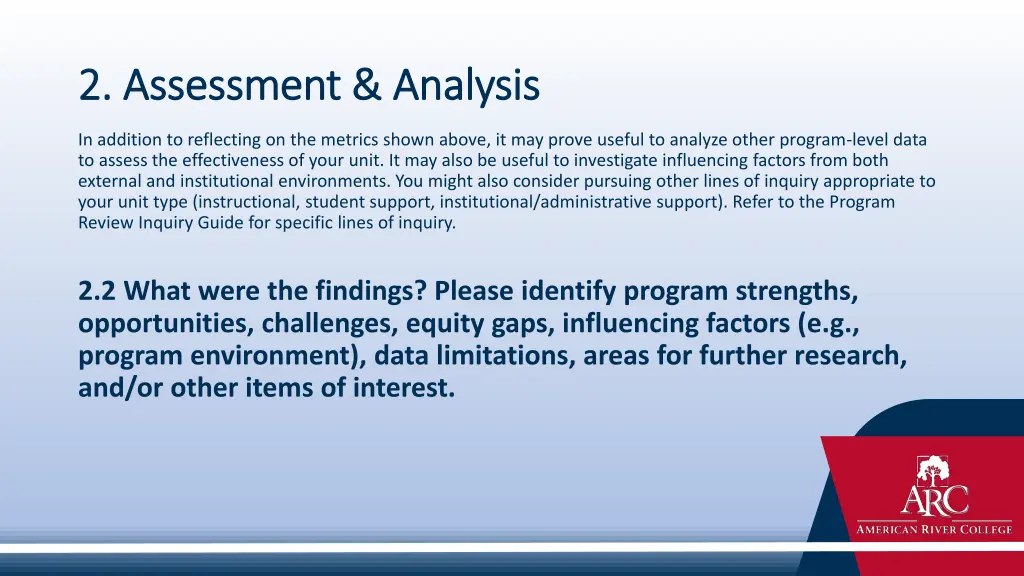 2 assessment analysis 2 assessment analysis