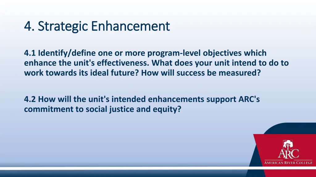4 strategic enhancement 4 strategic enhancement