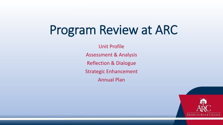 program review at arc program review at arc