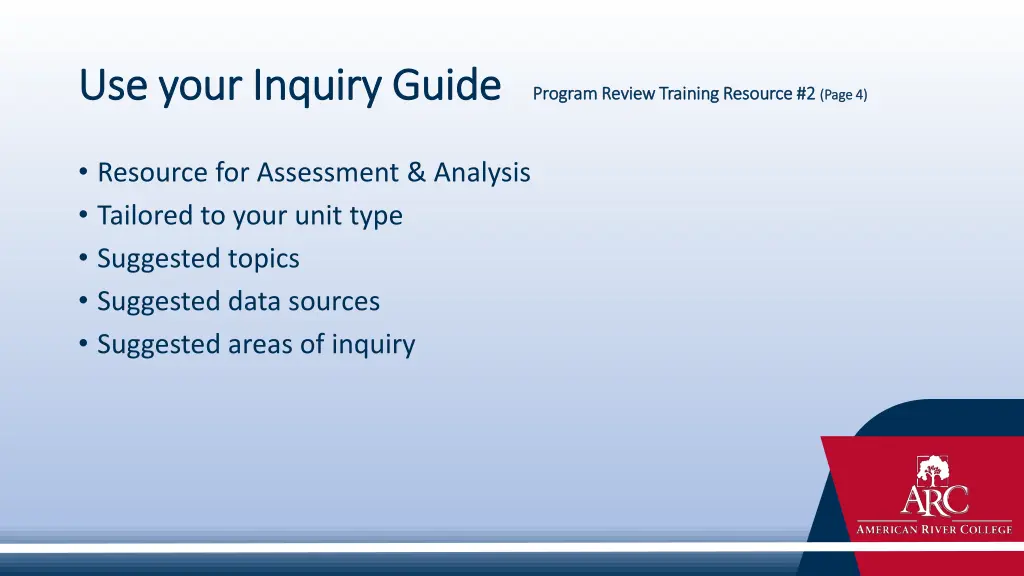 use your inquiry guide use your inquiry guide