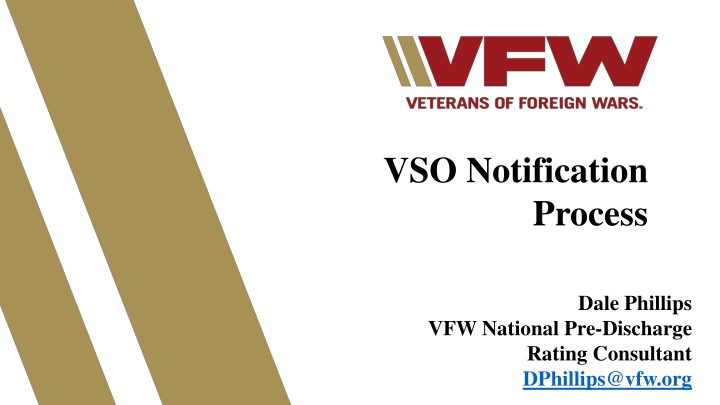 vso notification