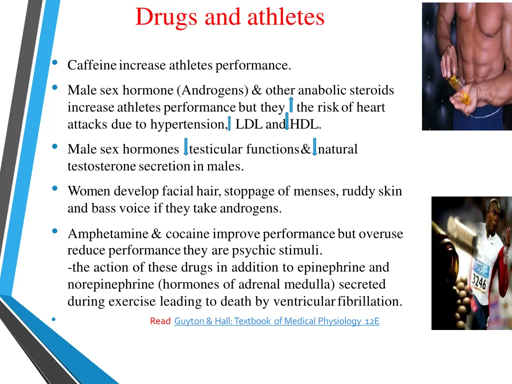 drugs and athletes