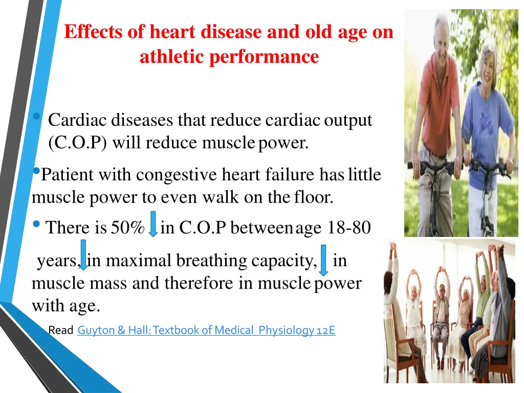 effects of heart disease and old age on athletic