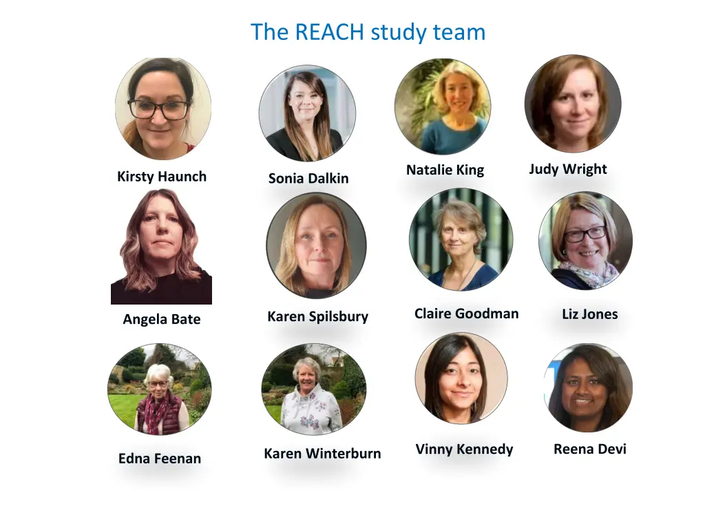 the reach study team