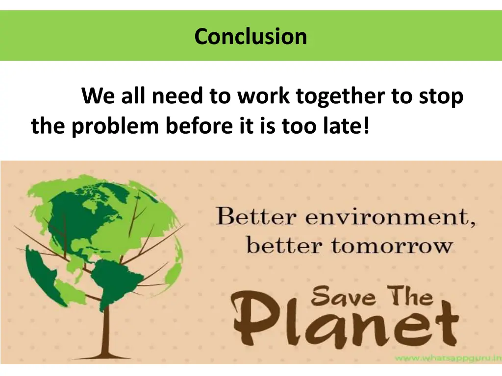 conclusion