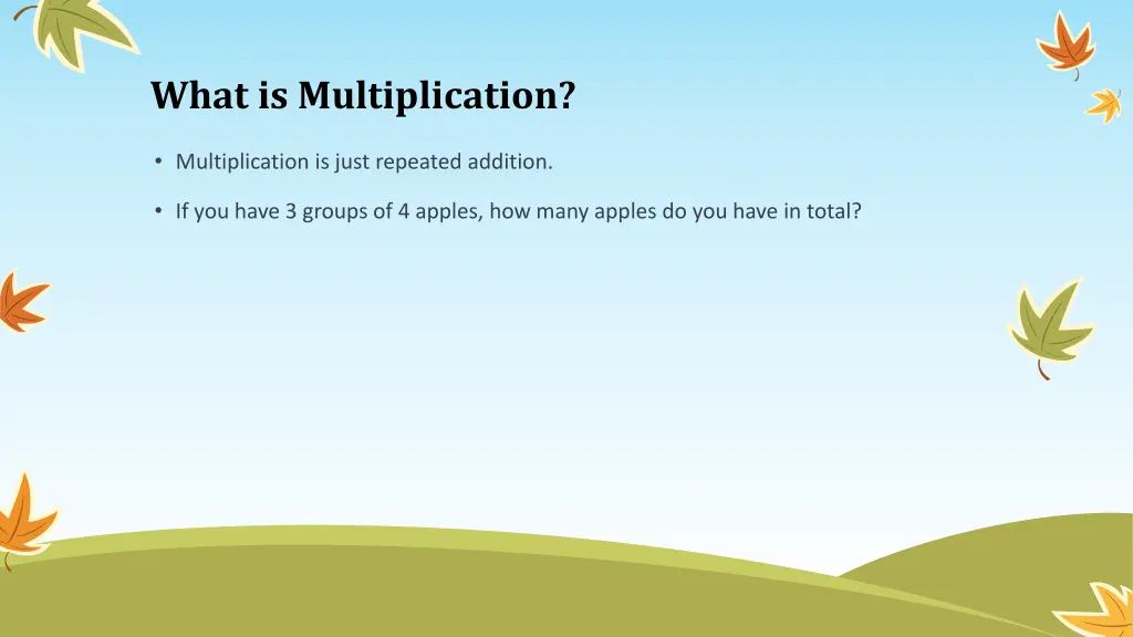 what is multiplication