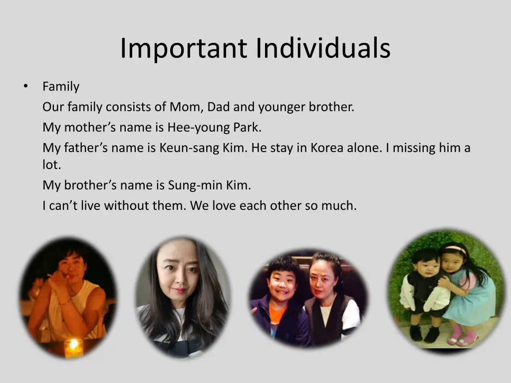 important individuals