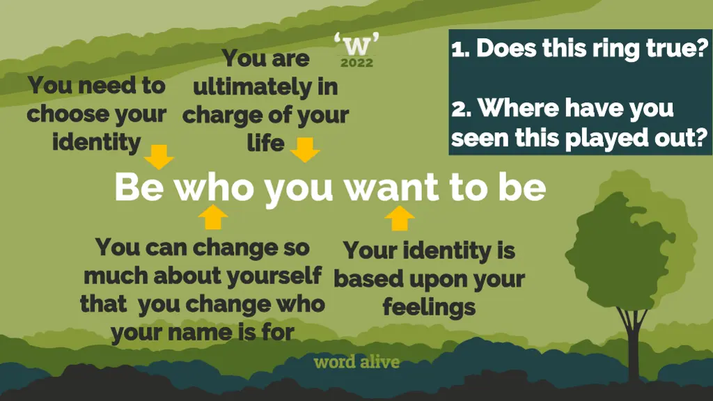 1 does this ring true 1 does this ring true